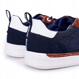Pánské tenisky Big Star HH174163 Navy blue námořnická modř 1