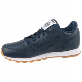 Reebok Classic Leather W AR1312 námořnická modrá 1
