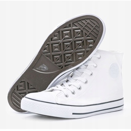 Dámské bílé kotníkové tenisky Savannah bílý 1