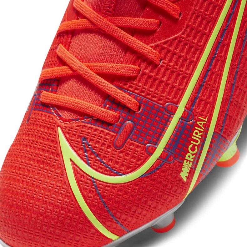 Kopačky Nike Mercurial Superfly 8 Academy Mg Jr CV1127 600 červený 5