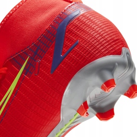 Kopačky Nike Mercurial Superfly 8 Academy Mg Jr CV1127 600 červený 6