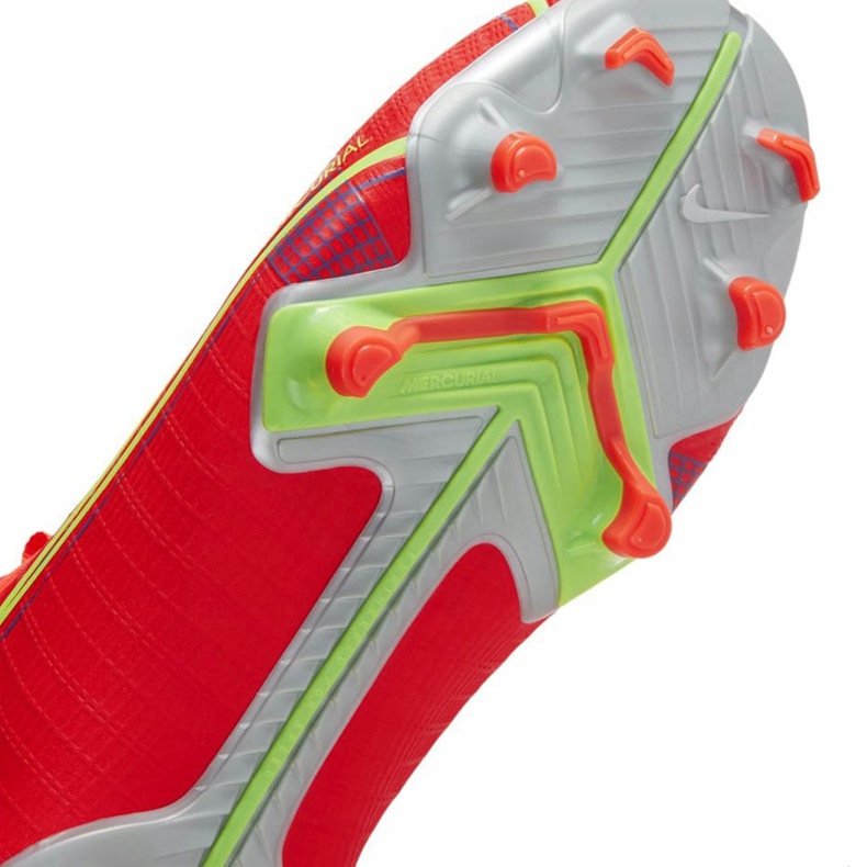 Kopačky Nike Mercurial Superfly 8 Academy Mg Jr CV1127 600 červené 7