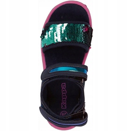 Dětské sandály Kappa Seaqueen K Footwear Dětská námořnická modro-růžová 260767K 6722 námořnická modrá růžový 1