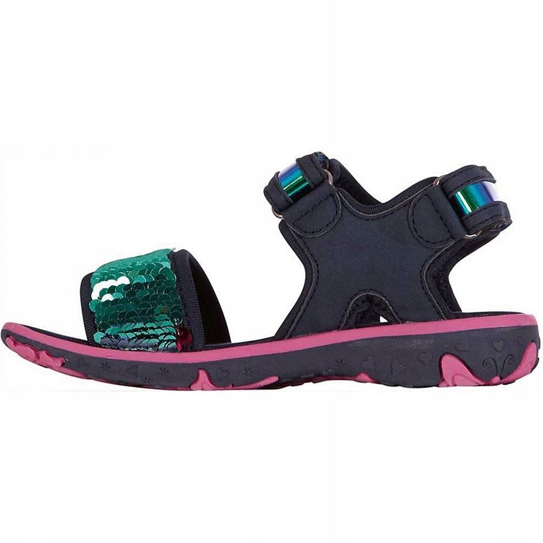 Dětské sandály Kappa Seaqueen K Footwear Dětská námořnická modro-růžová 260767K 6722 námořnická modř růžový 2