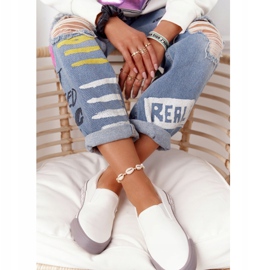 Dámské tenisky Nazouvací Big Star HH274007 bílá bílý 5