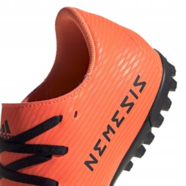 Kopačky Adidas Nemeziz 19.4 Tf M EH0304 pomerančový 4