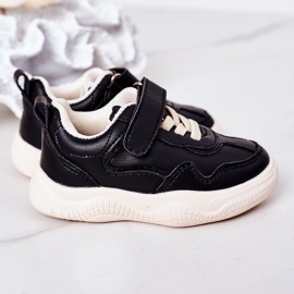 Apawwa Dětské sportovní boty Tenisky Černý běžec černá 1