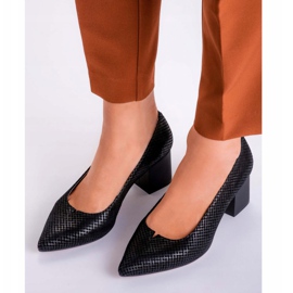 Marco Shoes Dámské lodičky Marco 1038P s měkkou stélkou černý 1