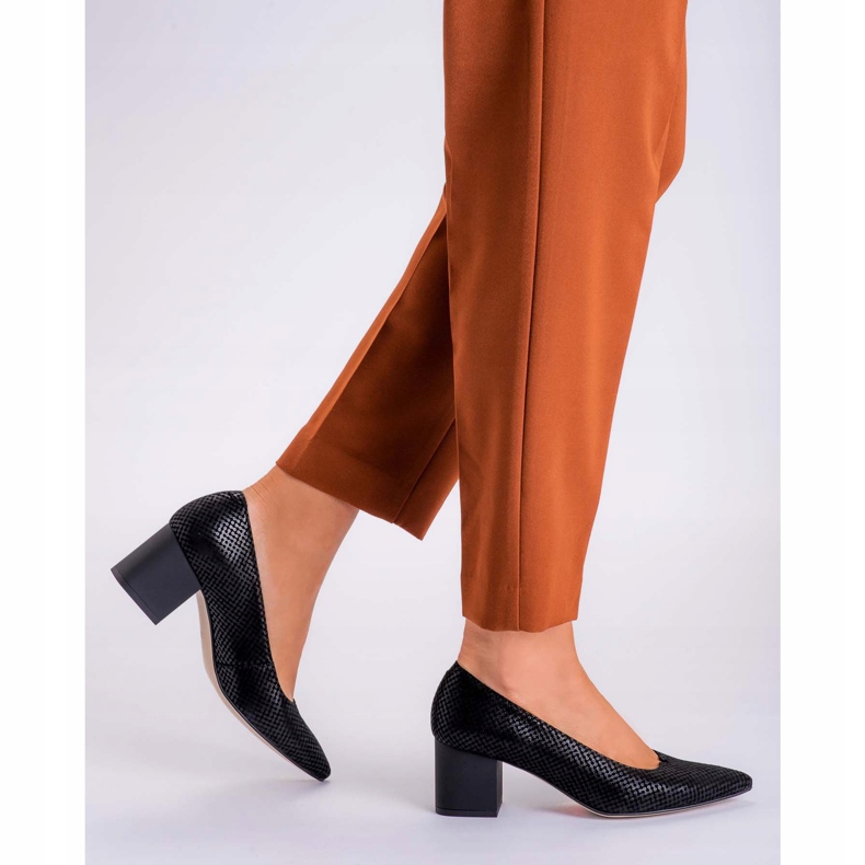 Marco Shoes Dámské lodičky Marco 1038P s měkkou stélkou černý 2
