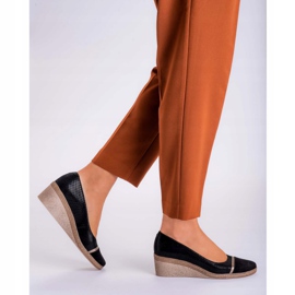 Marco Shoes Boty 1205P Marco na klínku černý 1