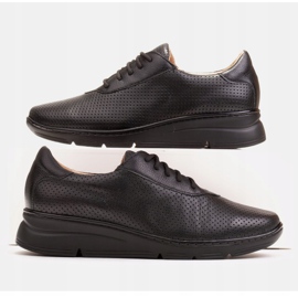 Radoskór Pohodlné černé dámské boty pro širší nohu černá 1 Radoskór Pohodlné černé dámské boty pro širší nohu černá 1