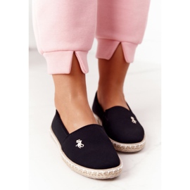 NEWS Dámské espadrilky Black Reyna černý 1