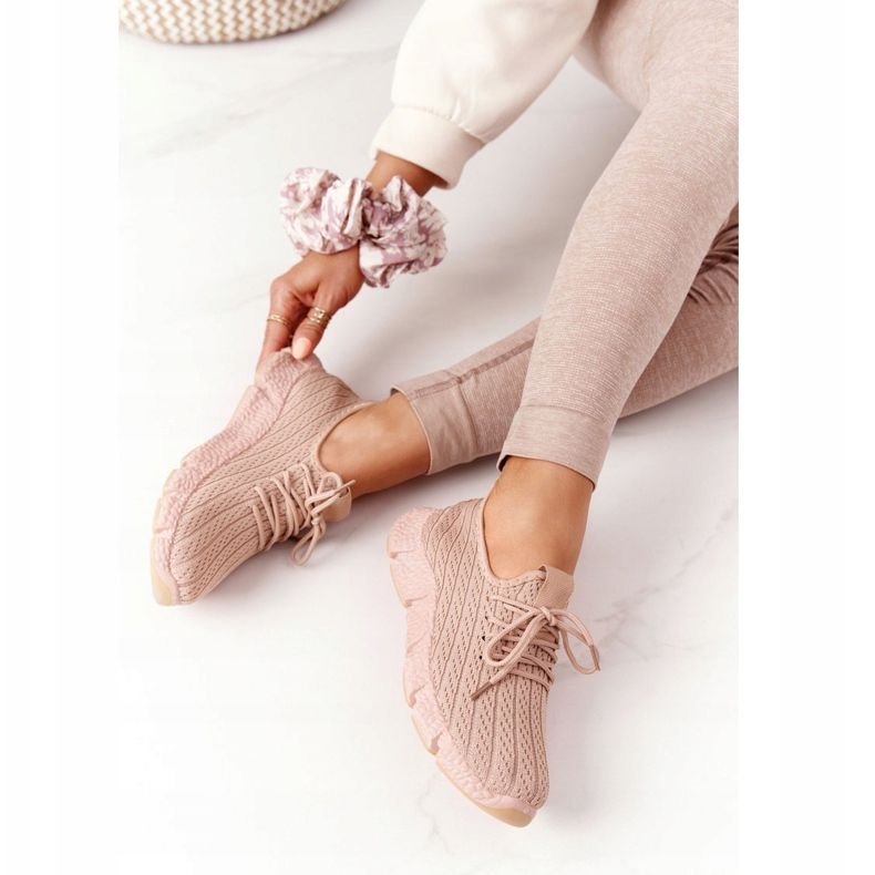 Dámská sportovní obuv Tenisky Béžová Training béžový khaki 2