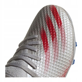 Boty Adidas Jr X Ghosted.3 Mg Jr FY7290 vícebarevný šedá 2