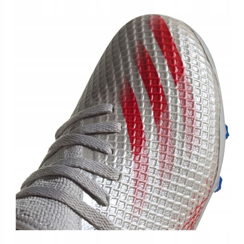 Boty Adidas Jr X Ghosted.3 Mg Jr FY7290 vícebarevný šedá 2