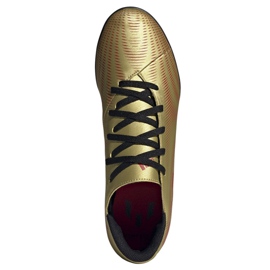 Kopačky Adidas Nemeziz Messi.4 Tf M FY0764 zlatý zlatý 2