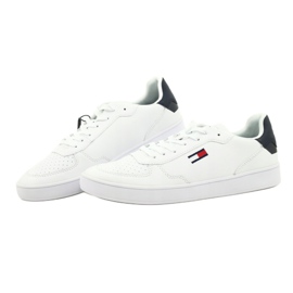 Tommy Hilfiger Jeans Essential Cupsole M EM0EM00647-YBR bílý 1 Tommy Hilfiger Jeans Essential Cupsole M EM0EM00647-YBR bílý 1