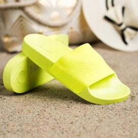 Anesia Paris Pohodlné žabky žlutá 1