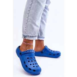 Flameshoes Dámské modré pantofle Eva Foam modrý 2