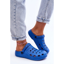 Flameshoes Dámské modré pantofle Eva Foam modrý 3