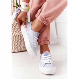 Dámské tenisky Lee Cooper LCW-21-31-0123L modré modrý 2