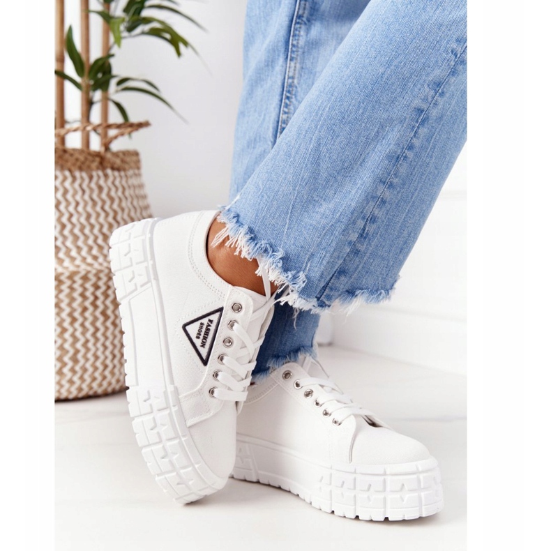 Dámské tenisky White Big City Life bílý 1