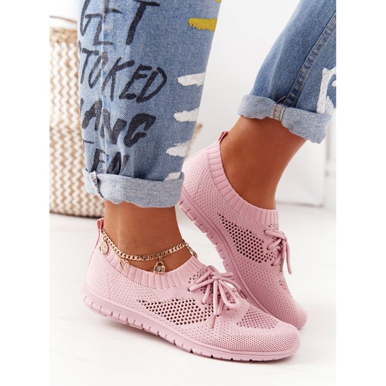 PE1 Dámská sportovní obuv Pink Jenny růžový 1
