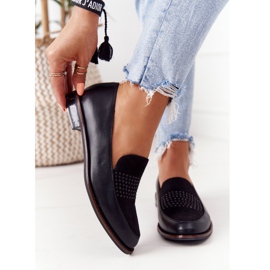 Dámské mokasíny Sergio Leone PB255 černé černá 2