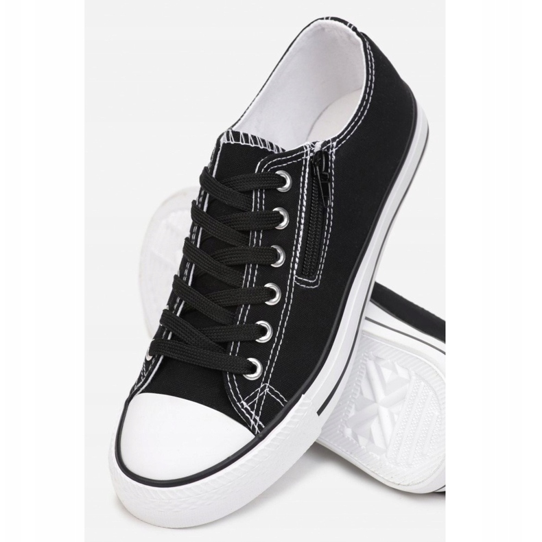 Dámské tenisky se zipem černé Malani černá 1