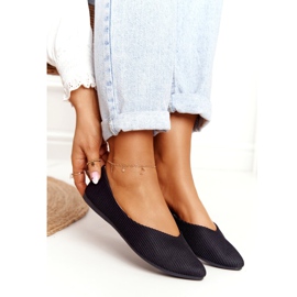 Delikátní baletka ve Spitzu Vinceza 2187 černá 3