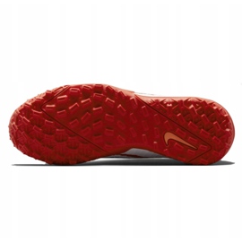 Kopačky Nike Superfly 8 Academy CR7 Tf Jr DB2679-600 šedá / stříbrná, bílá, červená bílý 2 Kopačky Nike Superfly 8 Academy CR7 Tf Jr DB2679-600 šedá / stříbrná, bílá, červená bílý 2