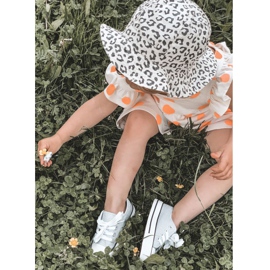 Dětské třpytky stříbrné tenisky 888-1B stříbrný 5