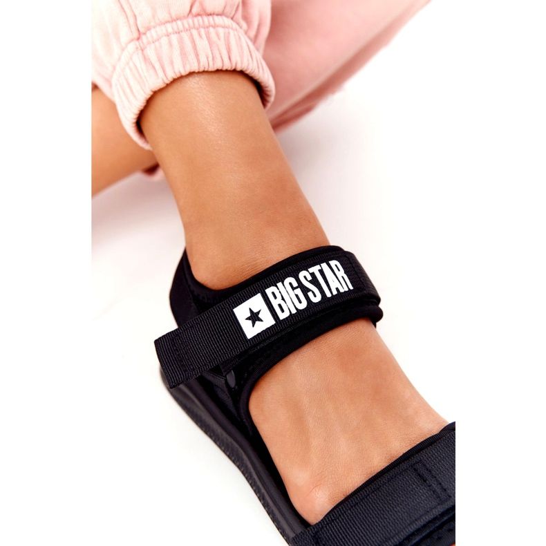 Dámské sportovní sandály Big Star HH274A024 Black černá 2