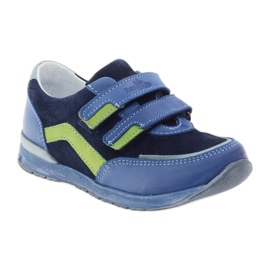Chlapecké boty s tuřínem Ren But 3261 gr vícebarevný zelená modrý 1