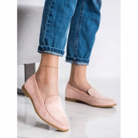 Coura Klasický semišový pán růžový 1