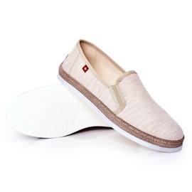 Pánské espadrilky Big Star HH176001 béžové béžový 1
