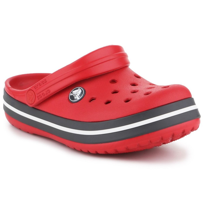 Crocs Crocband Clog K Jr 204537-6IB červený 3