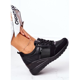 Klínové tenisky Vinceza 10606 Black černý 1