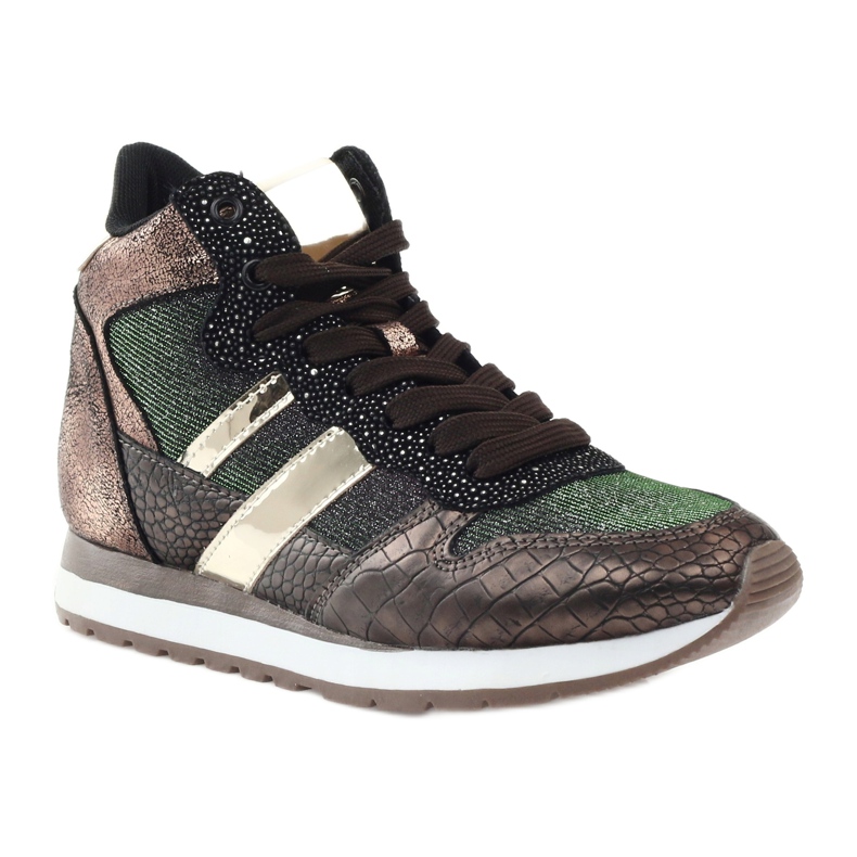 McArthur Dámské kovové měděné sportovní boty hnědý 1