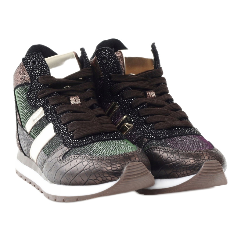 McArthur Dámské kovové měděné sportovní boty hnědý 4