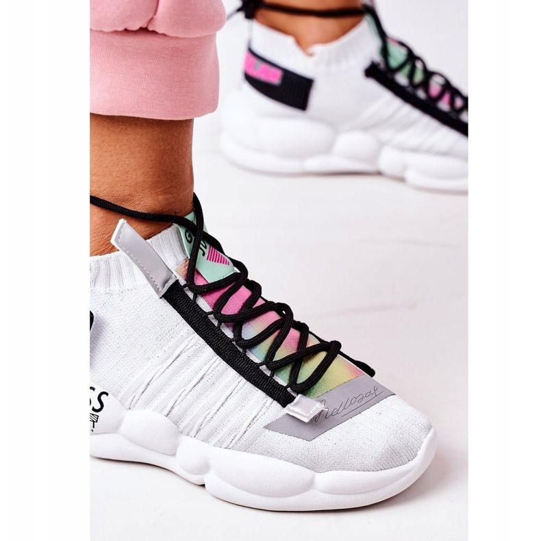 PS1 Dámské sportovní boty Tenisky White Bubble Tea bílý 1