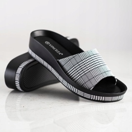 Neformální pantofle VINCEZA šedá 1