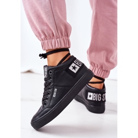 Dámské tenisky Big Star Warm Black EE274351 černý 1