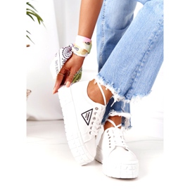 Dámské tenisky White Big City Life bílý 3