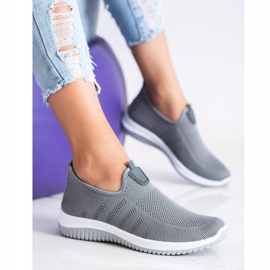 SHELOVET Nazouvací sportovní obuv šedá 2