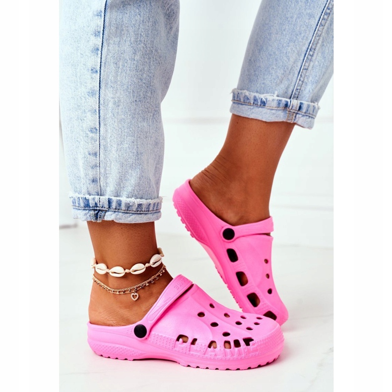 Flameshoes Dámské růžové světlé pantofle Eva růžový 2