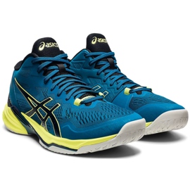 Volejbalové boty Asics Sky Elite Ff Mt 2 M 1051A065 401 modrý modrý 2
