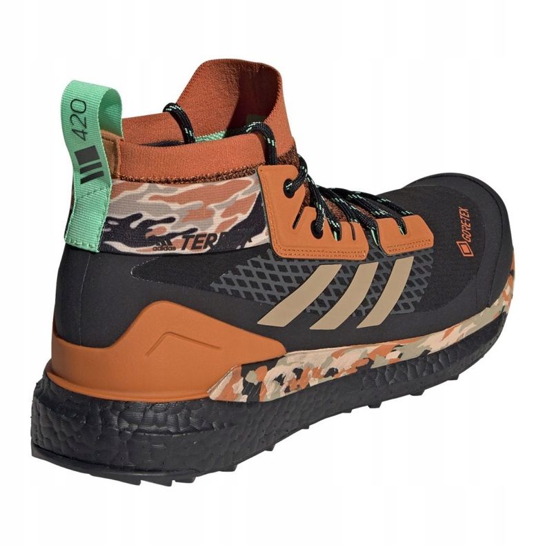 Boty Adidas Terrex Free Hiker Gtx M FV6791 hnědý černý 2