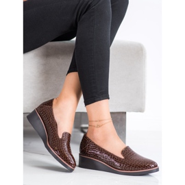 Lordsy Snake Print VINCEZA hnědý 2