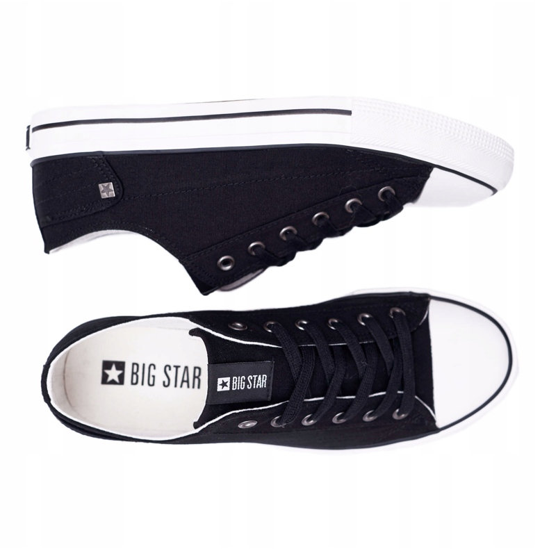 Pánské tenisky Big Star černé DD174273 černý 6